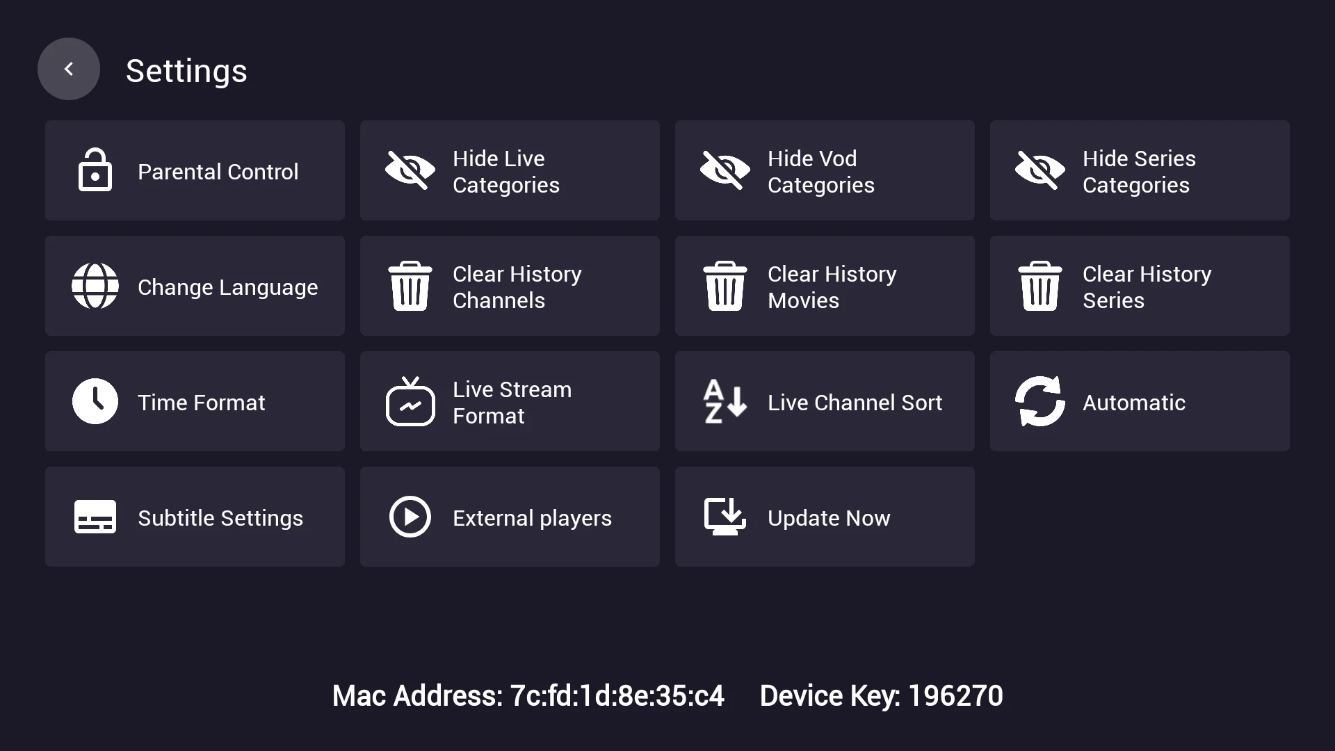 IPTV TvMate Player Pro screenshot